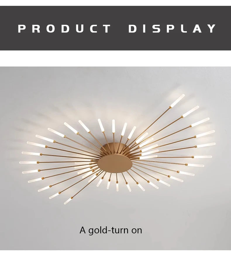 Ceiling Light - Modern Creativity Fireworks LED Chandeliers SW-36210345 - SWEET-LIGHTS