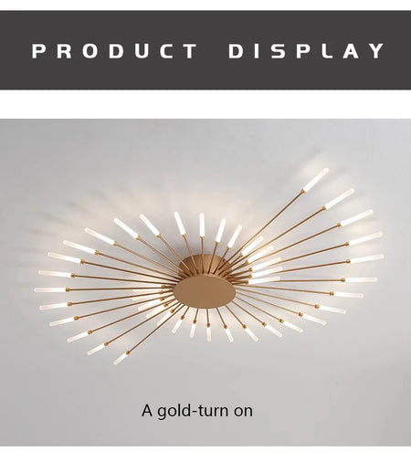 Ceiling Light - Modern Creativity Fireworks LED Chandeliers SW-36210345 - SWEET-LIGHTS