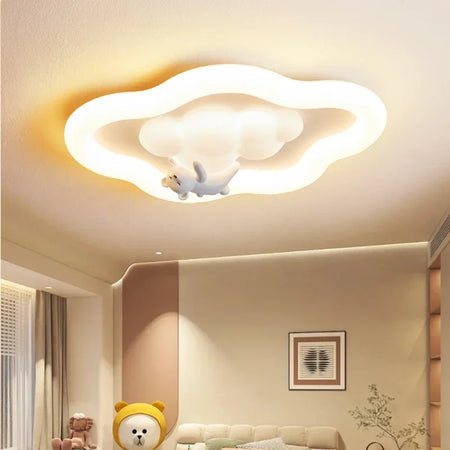 Children Lighting - Modern Cream Cloud LED Ceiling Lamp for Boys and Girls SW-36210345 - SWEET-LIGHTS