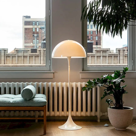 Floor Lamp - Danish Designer Cream White LED Mushroom Style SW-36210345 - SWEET-LIGHTS