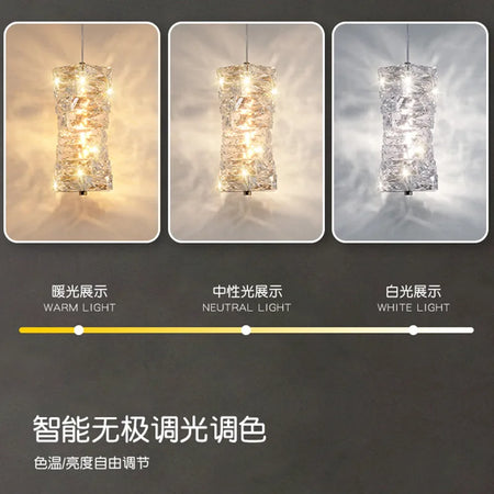 Pendant Light - Modern Strip Led Ceiling Chandelier Luxury Crystal Design Art Lamp SW-36214567 - SWEET-LIGHTS