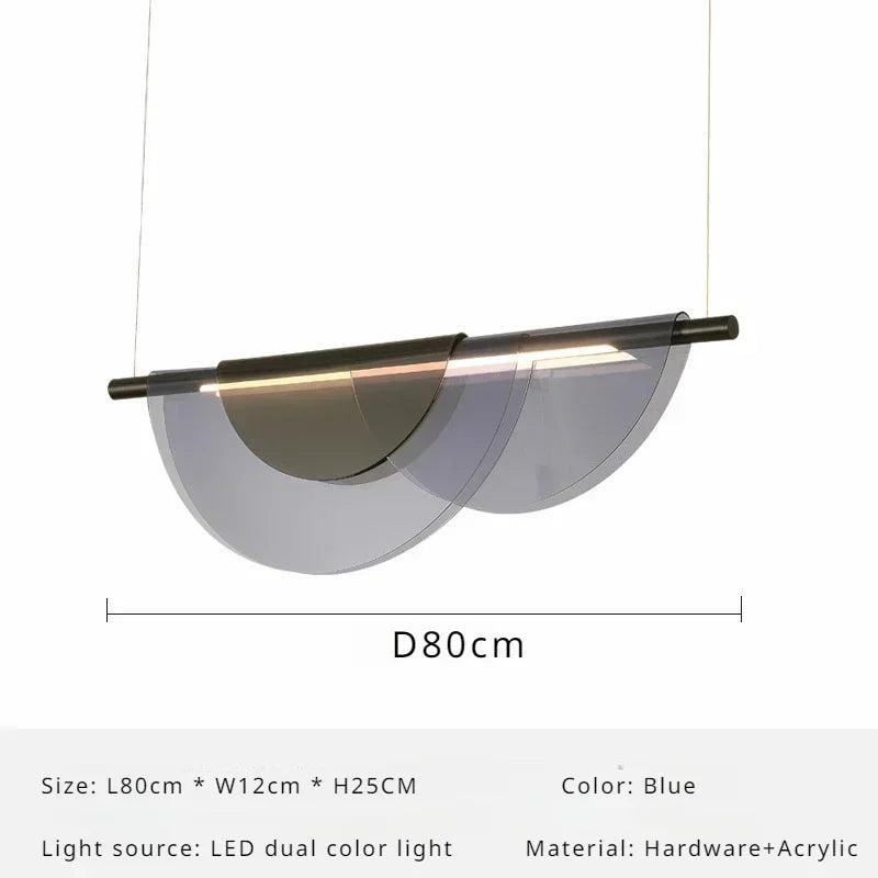Pendant Light - Nordic Salon Colored Acrylic Chandelier LED Lamp for Dining Living Room Bedroom Lustre Lightings SW-36210923 - SWEET-LIGHTS