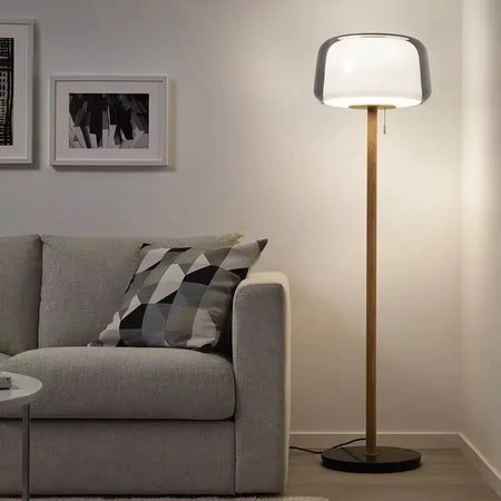 Floor Lamp - New Nordic Modern LED Minimalist Wooden Glass SW-36210347 - SWEET-LIGHTS
