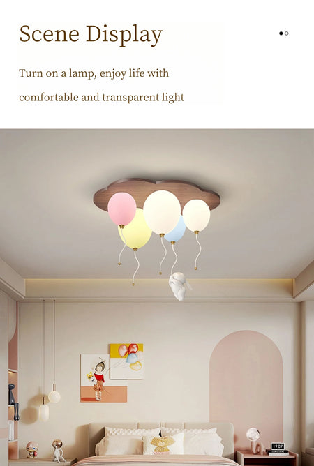 Children Lighting - Modern Balloon LED Ceiling Light for Kids Room SW-36210578 - SWEET-LIGHTS