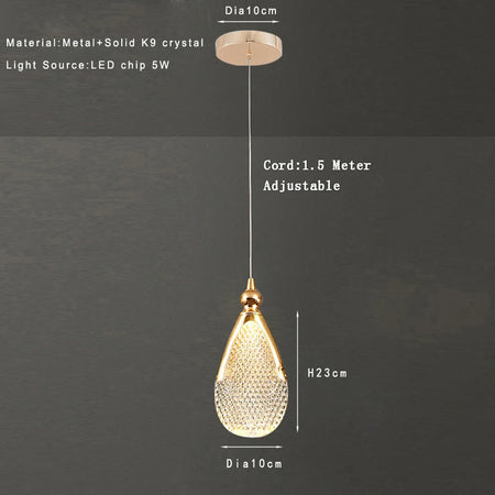 Pendant Light - Fumi Acrylic Adjustable Cord Mini LED Light SW-36210456 - SWEET-LIGHTS
