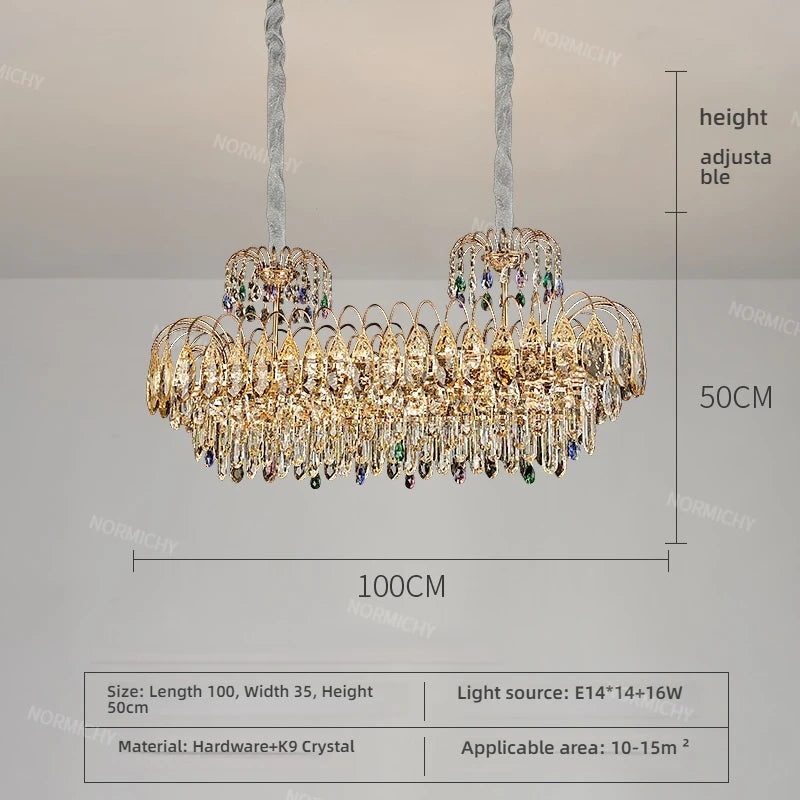 Chandelier - Home Decoration Crystal Chandelier Luxury Villa Lighting SW-36210458 - SWEET-LIGHTS