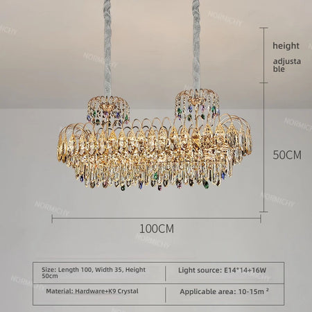 Chandelier - Home Decoration Crystal Chandelier Luxury Villa Lighting SW-36210458 - SWEET-LIGHTS