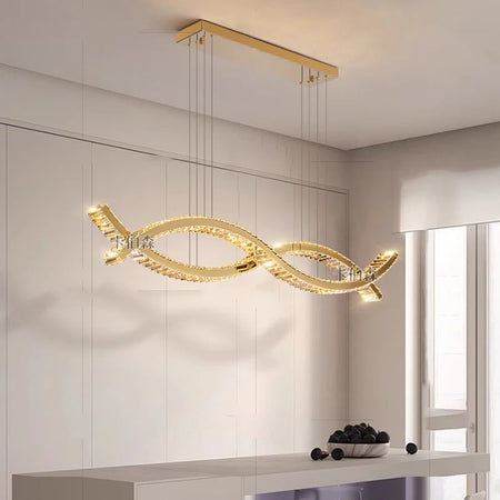 Pendant Light - Modern LED Ring Chandelier for Living Room SW-36210789 - SWEET-LIGHTS
