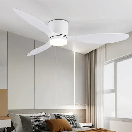 Fans - Modern Led Ceiling Fan 42 52 Inch DC Motor 6 Speeds Remote SW-36210034 - SWEET-LIGHTS