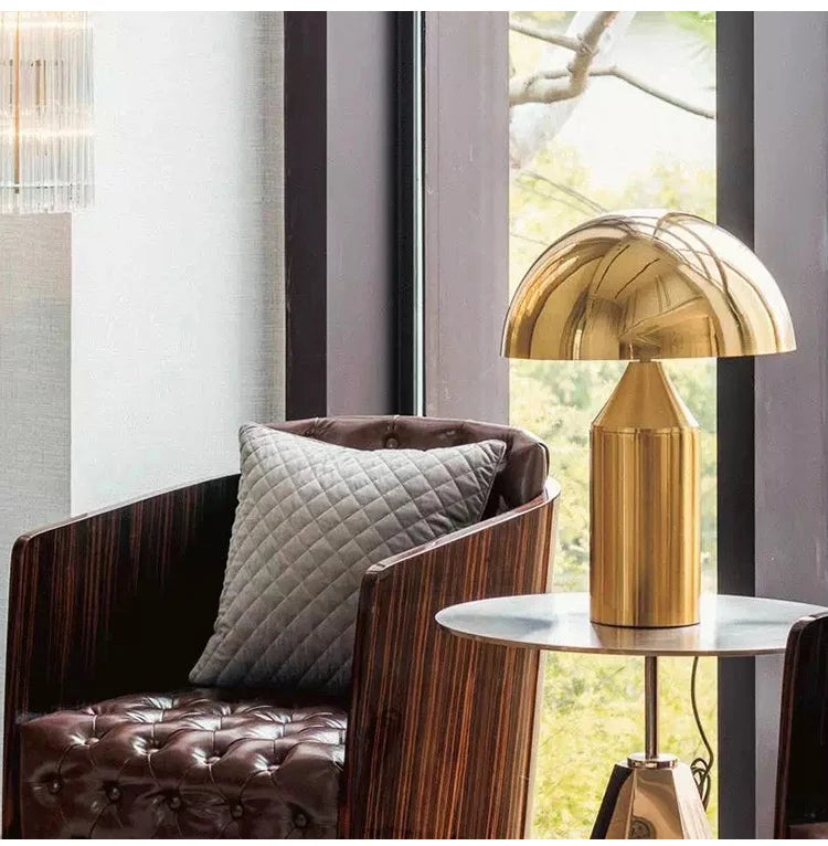 Table Lamp - Electroplating Nordic Black White Gold Mushroom LED Decor SW-36210345 - SWEET-LIGHTS