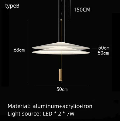 Pendant Light - Italian Flamingo Dining Table LED Chandelier SW-36210357 - SWEET-LIGHTS
