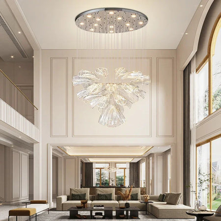Chandelier - Italy Designer Crystal Glass Pendant Lights Luxury SW-36210457 - SWEET-LIGHTS
