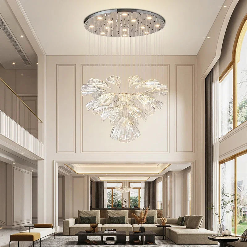 Chandelier - Italy Designer Crystal Glass Pendant Lights Luxury SW-36210457 - SWEET-LIGHTS