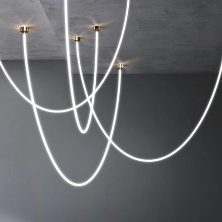 Pendant Light - Nordic Modern Art Line LED Hanging Lamp for Dining Room and Living Room SW-36210567 - SWEET-LIGHTS