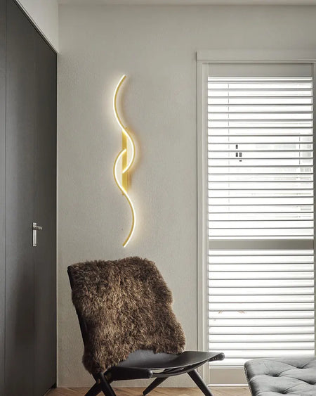 Wall Light - Indoor LED Wall Lamps for Bedroom Black Gold SW-36210458 - SWEET-LIGHTS