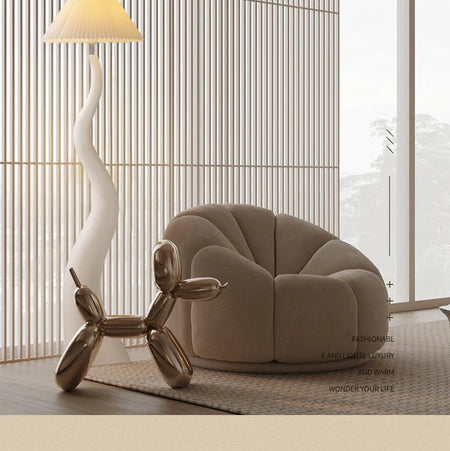 Floor Lamp - Designer Cream Resin LED E27 Vertical Light for Living Room SW-36210345 - SWEET-LIGHTS