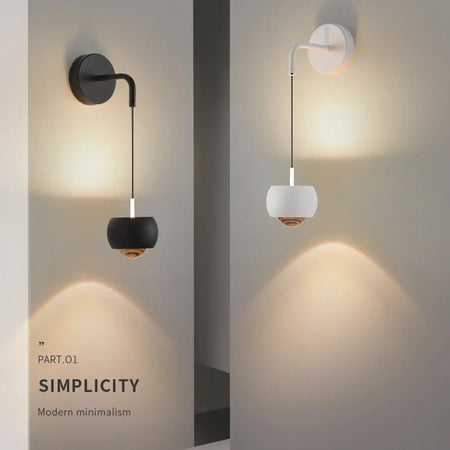 Wall Light - BELLE Contemporary Wall Lamp Indoor Living Room Bedroom Bedside Lamp Nordic Art Hotel Corridor Hallway Wall Lamp SW-36210349 - SWEET-LIGHTS