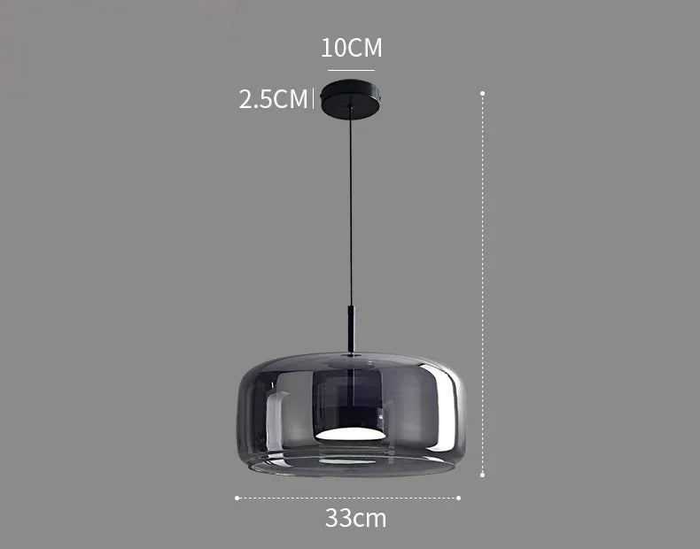 Pendant Light - Modern Glass LED Chandelier for Dining Room SW-36210345 - SWEET-LIGHTS