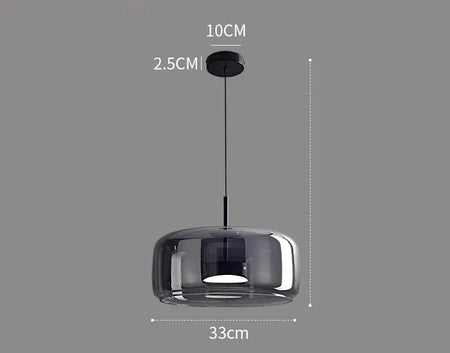 Pendant Light - Modern Glass LED Chandelier for Dining Room SW-36210345 - SWEET-LIGHTS