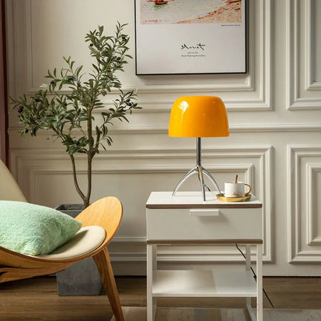 Table Lamp - Italian Designer Glass Shade Tripod Desk Light SW-36210345 - SWEET-LIGHTS