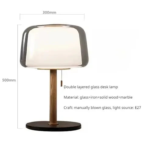 Floor Lamp - New Nordic Modern LED Minimalist Wooden Glass SW-36210347 - SWEET-LIGHTS