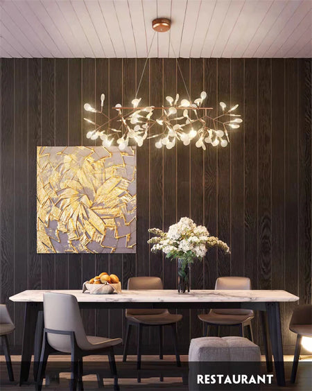 Pendant Light - Nordic Modern Firefly Chandelier Black Gold SW-36210753 - SWEET-LIGHTS