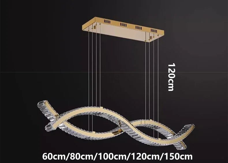 Pendant Light - Modern Crystal Indoor Lighting for Living Room SW-36210457 - SWEET-LIGHTS