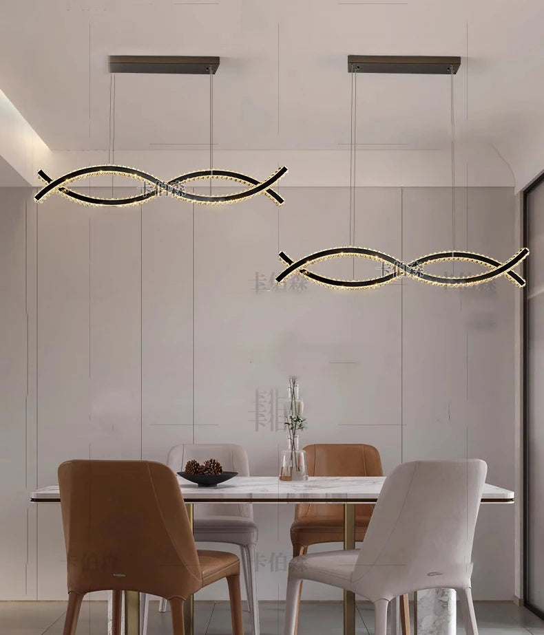 Pendant Light - Modern LED Ring Chandelier for Living Room SW-36210789 - SWEET-LIGHTS