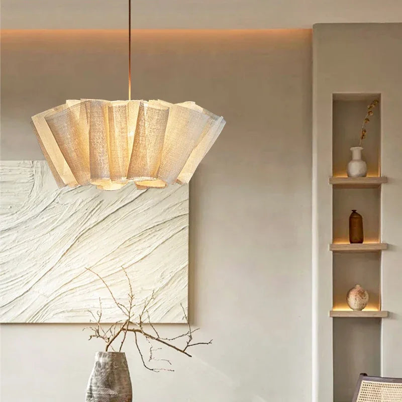 Pendant Light - Nordic Vintage Fabric Chandelier Indoor Lighting Restaurant Loft Bedroom Bedside Fixtures SW-36210983 - SWEET-LIGHTS