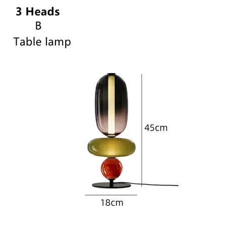 Floor Lamp - Italian Colored Glass LED Designer Light SW-36210458 - SWEET-LIGHTS