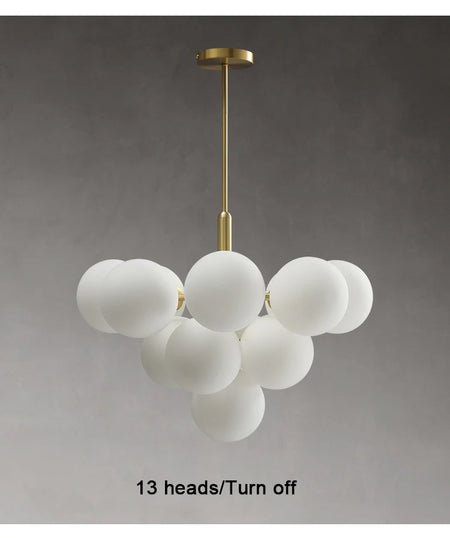 Pendant Light - Nordic Minimalist Glass Ball LED Chandelier for Home Decor SW-36210457 - SWEET-LIGHTS