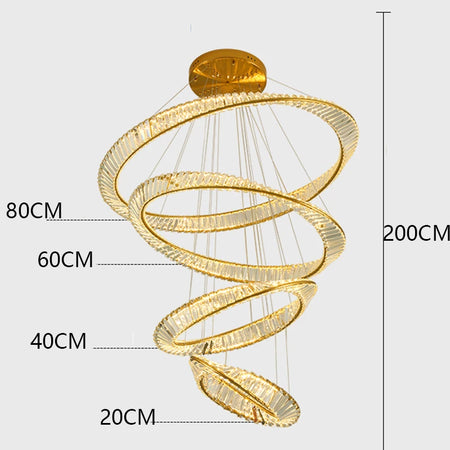 Chandelier - Luxury Crystal Pendant Light for Home Decoration SW-36210345 - SWEET-LIGHTS