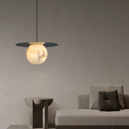 Pendant Light - Natural Marble Ceiling Lamp for Dining Room SW-36210345 - SWEET-LIGHTS