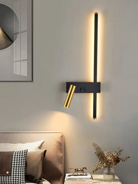 Wall Light - New Reading Minimalist Wall Lamps Bedside Switch SW-36210345 - SWEET-LIGHTS