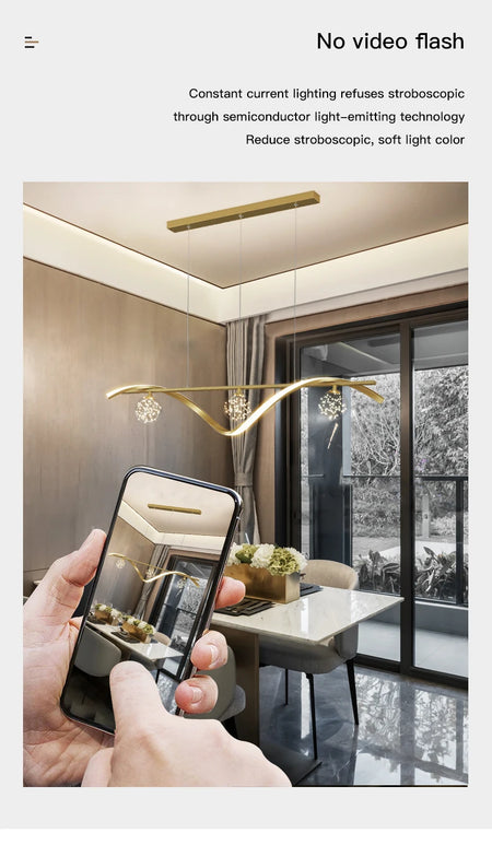 Pendant Light - Modern Minimalist Led Dimming Fixture SW-36210345 - SWEET-LIGHTS