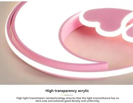 Children Lighting - Heart Shape Ceiling Lights For Girls Room Kids Bedroom Lamp SW-36210345 - SWEET-LIGHTS