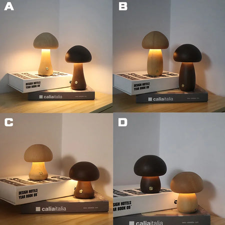 Table Lamp - INS LED Night Light Touch Switch Mushroom Lamp SW-36210457 - SWEET-LIGHTS