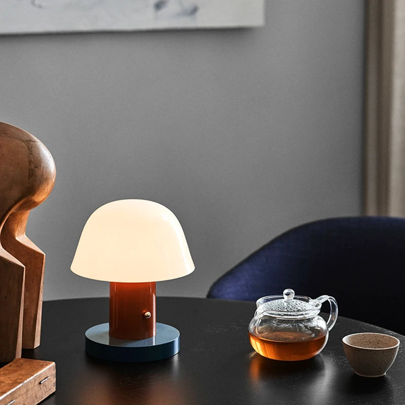 Table Lamp - Mushroom Warm Color USB Rechargeable LED Touch Light SW-36210987 - SWEET-LIGHTS