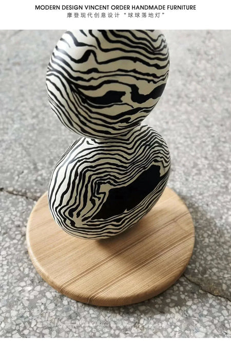 Floor Lamp - NEW Designer Hand-Painted Art Ball Lamp for Living Room Study Decor SW-36210478 - SWEET-LIGHTS