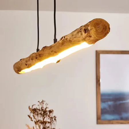 Pendant Light - Morden Style LED Minimalist Wooden Lamp Cord Adjustable SW-36210354 - SWEET-LIGHTS