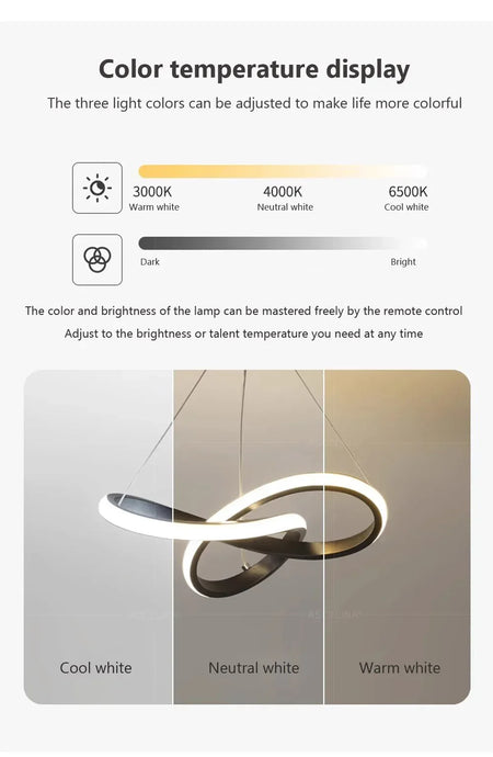 Pendant Light - Nordic LED Ceiling Pendant Lamp for Dining Room and Living Room Creativity Simple Illumination Light SW-36210567 - SWEET-LIGHTS