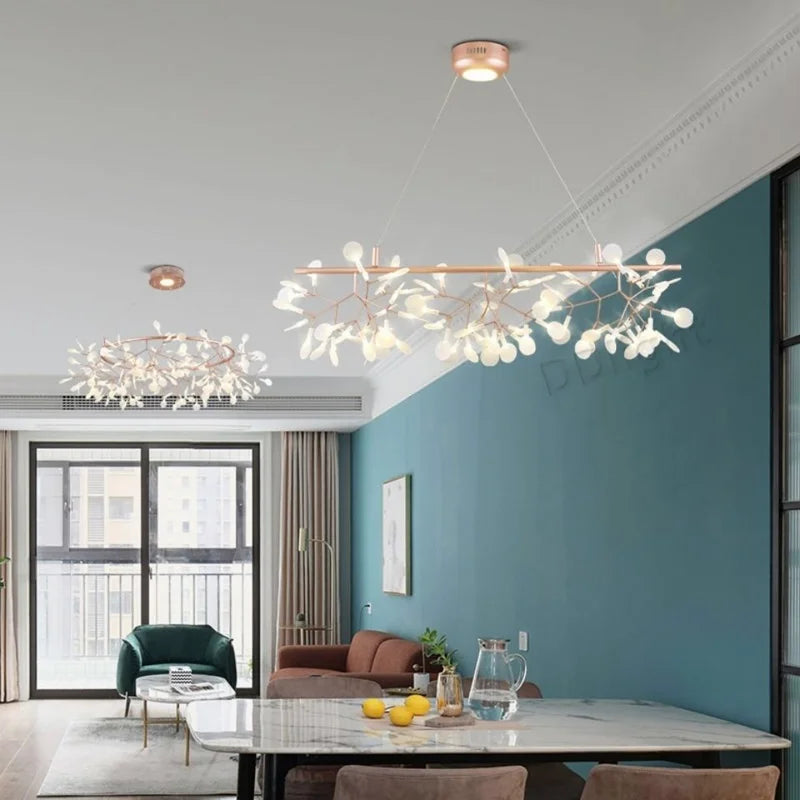Pendant Light - Nordic Hanging Chandelier Modern Kitchen Firefly LED Lamp SW-36210458 - SWEET-LIGHTS