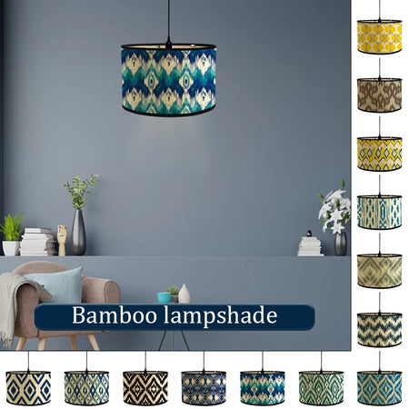 Lampshade - Japanese Style Bamboo Light Cover for Home SW-36210345 - SWEET-LIGHTS