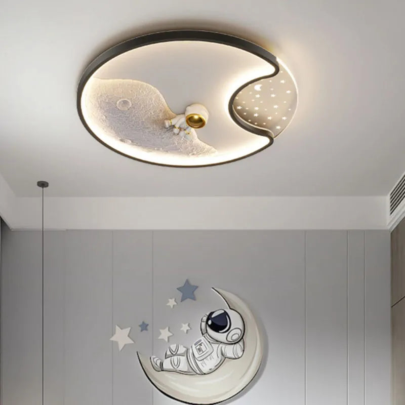 Children Lighting - Luminaire Modern Astronaut Led Ceiling Lamp for Kids Bedroom Surface Mounted SW-36210345 - SWEET-LIGHTS