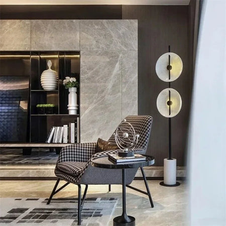 Floor Lamp - SEAN Modern Creative LED White Marble Standing Light SW-36210579 - SWEET-LIGHTS