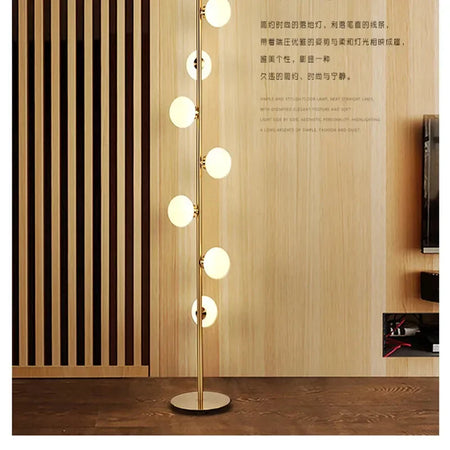 Floor Lamp - Modern LED Living Room Bedside Lamp Glass Ball Nordic Bedroom SW-36210123 - SWEET-LIGHTS