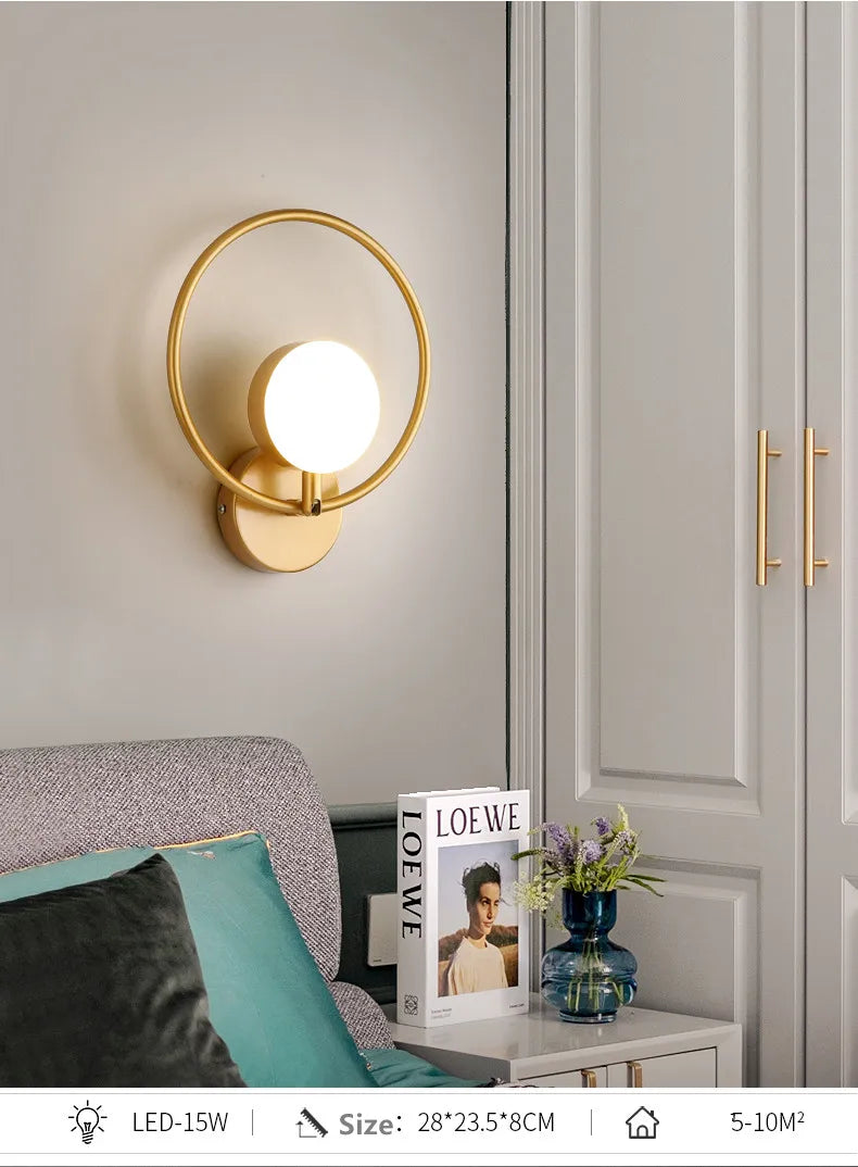 Wall Light - Light Luxury Modern Wall Lamp AC90-260V SW-36210357 - SWEET-LIGHTS