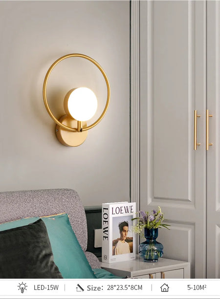 Wall Light - Light Luxury Modern Wall Lamp AC90-260V SW-36210357 - SWEET-LIGHTS