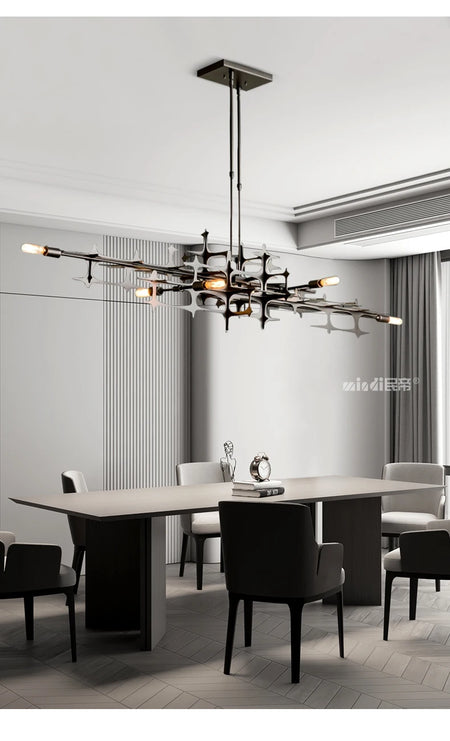 Pendant Light - Nordic Light Luxury Geometric Bar Pendant Lamp SW-36210357 - SWEET-LIGHTS