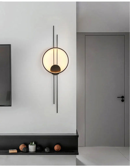 Wall Light - Minimalist Postmodern Wall Lamp for Living Room Bedroom Nordic Modern Aisle SW-36210346 - SWEET-LIGHTS